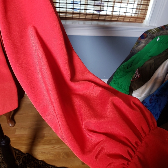 VINTAGE 70'S ANNE KLEIN PLEATED BLOUSE - Picture 2 of 8